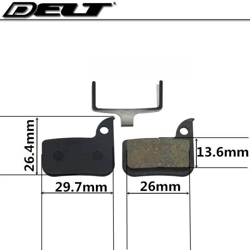 4 pair MTB Mountain Bicycle disc brake pad for SRAM Rival 22 S700 B1 Red Force CX1 Semi-Metallic | Спорт и развлечения