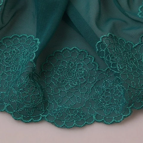 22cm green 1yard 1 м 20 см Ширина 10 Цвета Красивая Венеция вышивка тканей Venise кружевной отделкой Горячее предложение кружево растворимое в воде "сделай сам" - Цвет: 22cm green 1yard