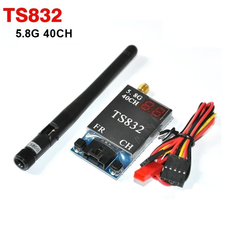 Новая Boscam TS832 FPV 5 8 ГГц 40CH 600 мВт AV передатчик Беспроводная система|transmitter and receiver