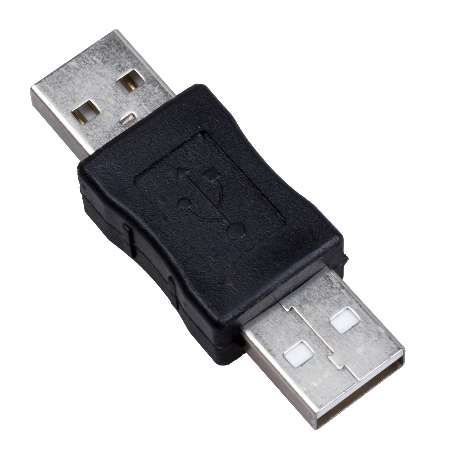 Топ SODIAL (R) USB A Разъем Папа папа адаптер Черный|Адаптеры AC/DC| |