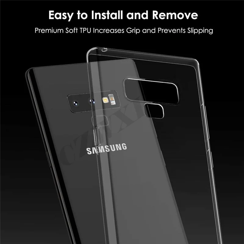 For Samsung Galaxy Note 9 Case Soft Silicone Back Cover Phone Note9 N960F |