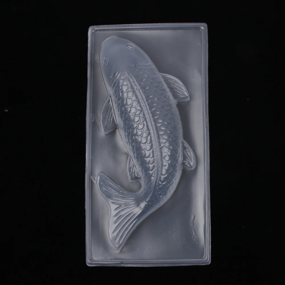 3D форма рыбы пластиковый торт шоколадный желе Sugarcraft Плесень Форма для риса DIY украшения торта формы выпечки декоратор инструмента