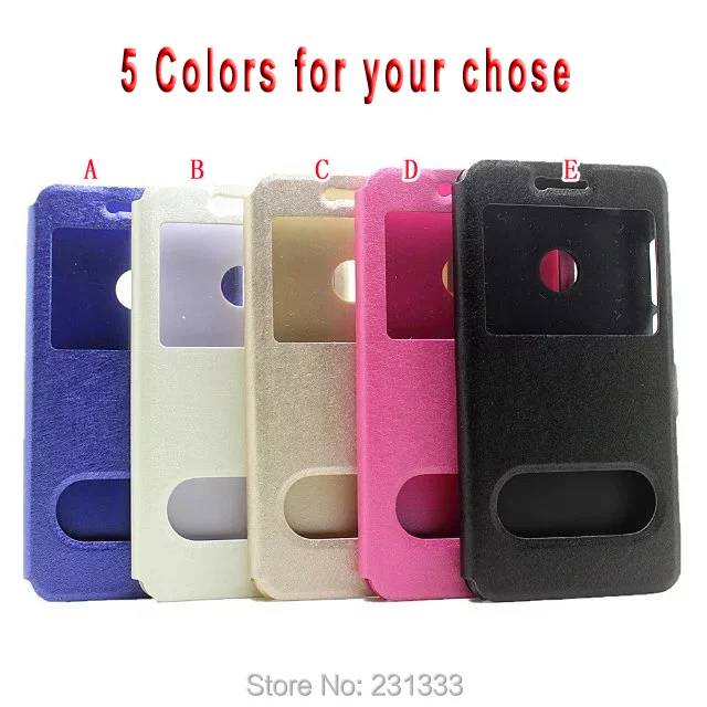 Шелковый Чехол-бумажник с открытым окном кожаный чехол для Samsung Galaxy S8 PLUS Huawei Honor V9