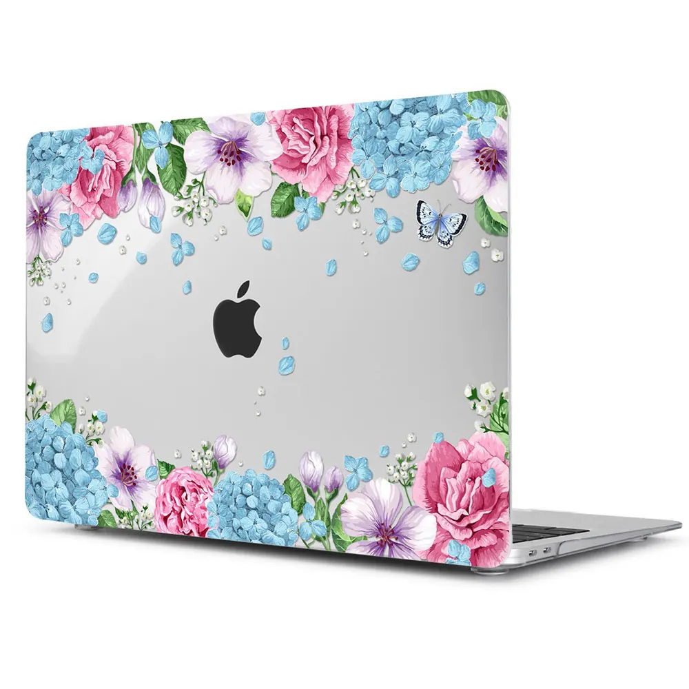 J242 Чехол для ноутбука с цветочным принтом Мандала датура для MacBook Air 13 A1932/air 13 A1466 Pro 13,3 15 Touch Bar A2159 A1932 - Цвет: J242