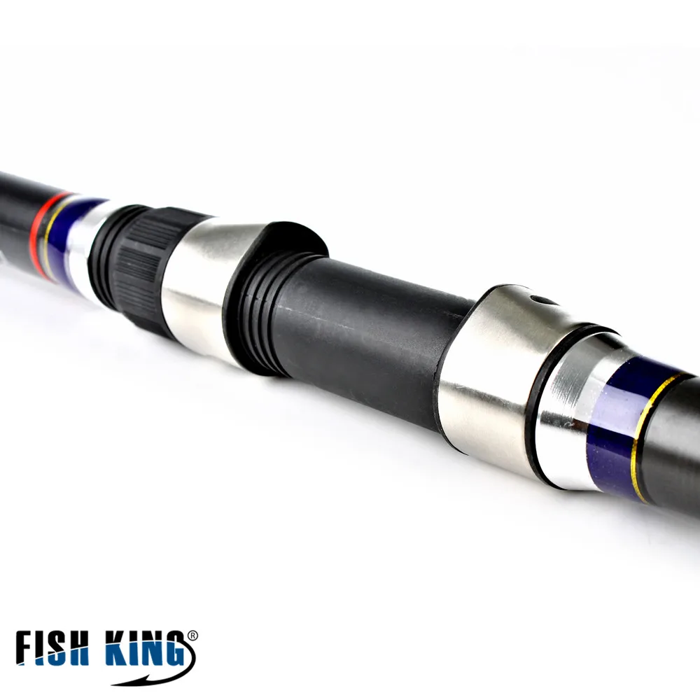 Fish King телескопическая удочка из 99% углерода 3.9 М 4.2 М 4.5м высокое качество стержня позволяет комфортно ловить мирную рыбу тест 110-180гр