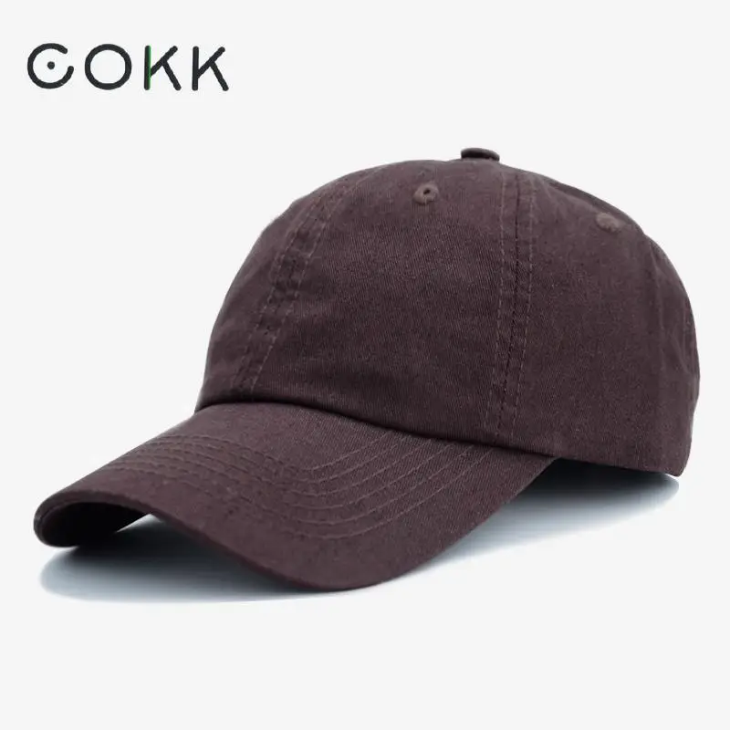 COKK, бейсбольная кепка, мужская, мягкая, Snapback, шапка для папы, женские, однотонные шапки для мужчин, кепка s Casquette, мужская, для спорта на открытом воздухе, Gorras, новинка
