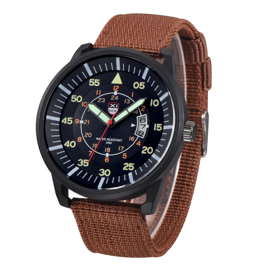 

New 2019 Fashion Hot Marketing Watch Men Casual Nylon Male Sport Watches Analog Quartz Wristwatches relogio masculino Dress MM5