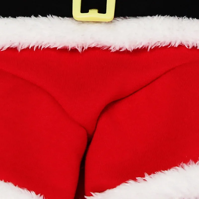 Hoomall Costume For Small Medium Dogs Soft Cotton Pet Accessories Christmas Suits Cute Cosplay Santa Claus Dog Clothes | Дом и сад