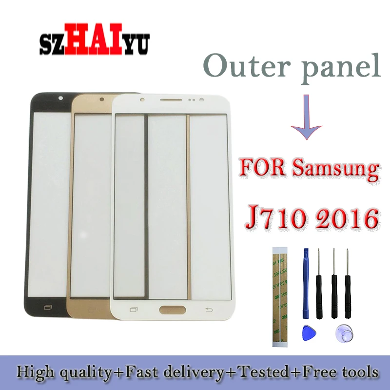 SZHAIYU для Samsung J7 2016 J710 J710F J710FN J710M ЖК дисплей экран Замена LCD Передний сенсорный