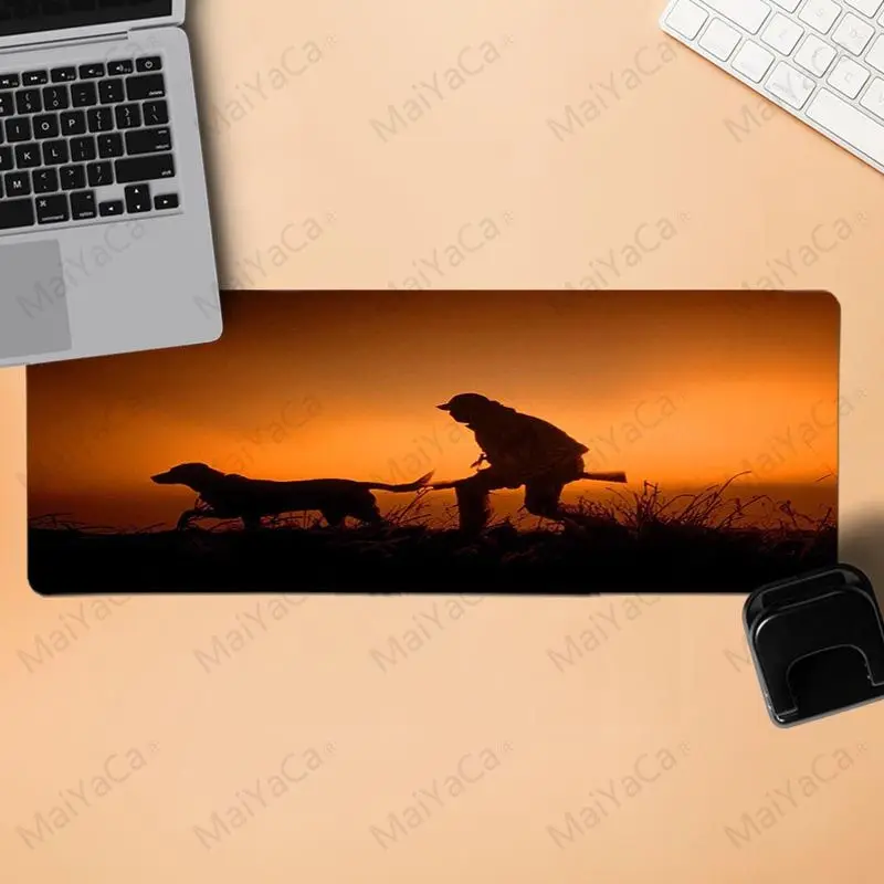 

MaiYaCa Top Quality Duck Hunting Rubber PC Computer Gamer Mousepad Desk Mat Locking Edge for CS GO LOL Dota gaming mouse pad