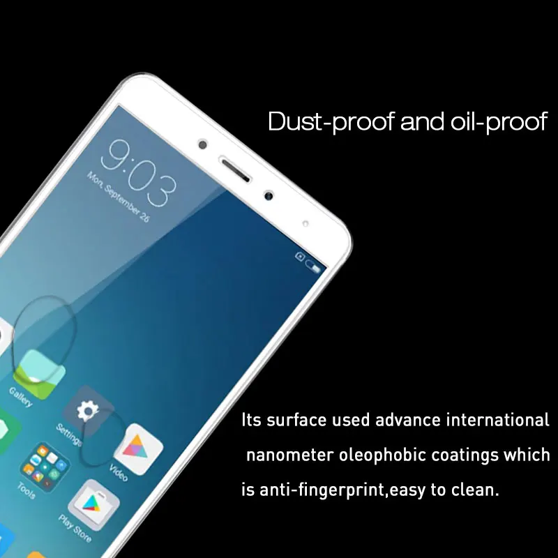 Передняя пленка из закаленного стекла для Xiaomi Redmi Note 4 5 дюймов Защитная экрана
