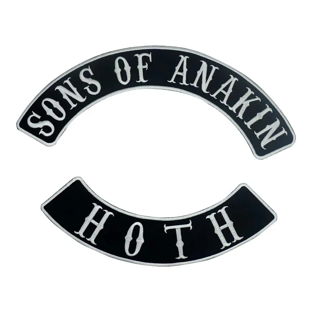 SONS OF ANAKIN хот байкерские патч вышитые велосипедистом нашивки значки 6