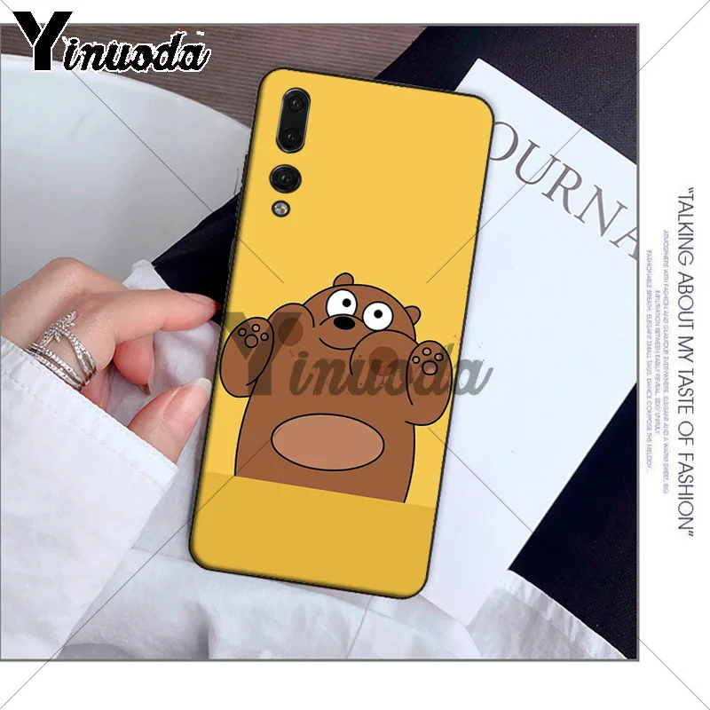 A5 Yinuoda Мы Голые Медведи Прекрасный мультфильм DIY чехол для телефона с рисунком для huawei P10 plus 20 pro P20 lite mate9 10 lite honor 10 View 10 - Цвет: A5