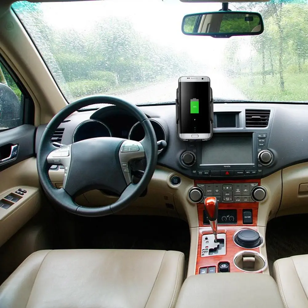 Автомобильное беспроводное зарядное устройство BEESCLOVER для быстрой беспроводной