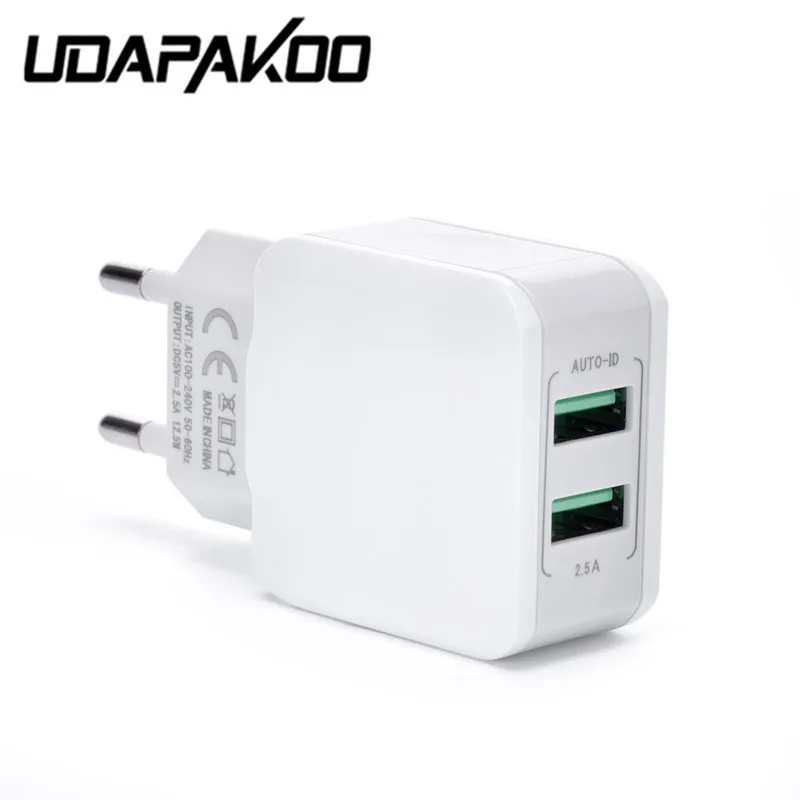 Универсальное быстрое зарядное устройство 5 В 2 5a с usb портом адаптер для samsung Galaxy s8