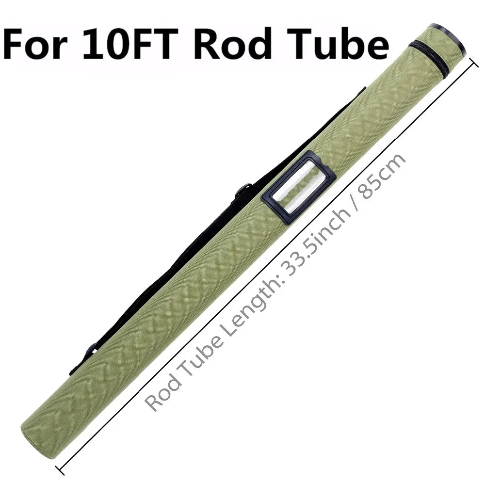85cm for 10ft rod Maximumcatch армейский зеленый чехол из карбонового волокна для стержней 3" подходит для 9' и 10' Fishjng сумка - Цвет: 85cm for 10ft rod