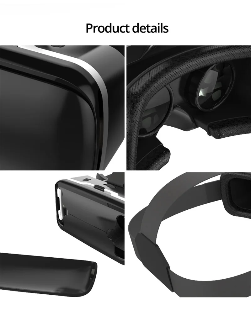 Shinecon 6,0 шлем VR Очки виртуальной реальности 3 D 3d очки гарнитура шлем для смартфонов смартфон Google картон стерео