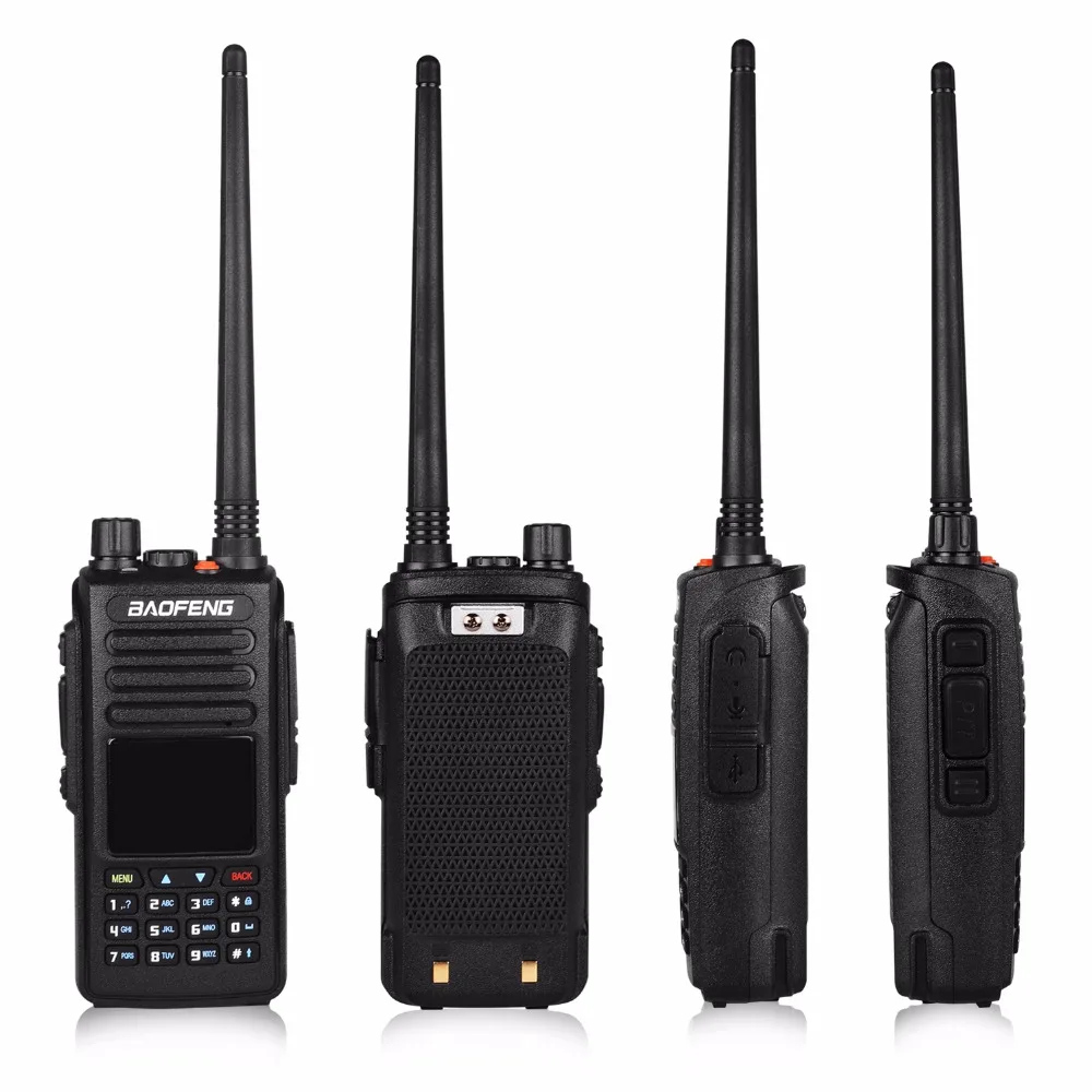 Рация ПМР GPS baofeng двухдиапазонный радиоприемник dmr VHF 136 174 МГц и UHF 400 470 цифровой