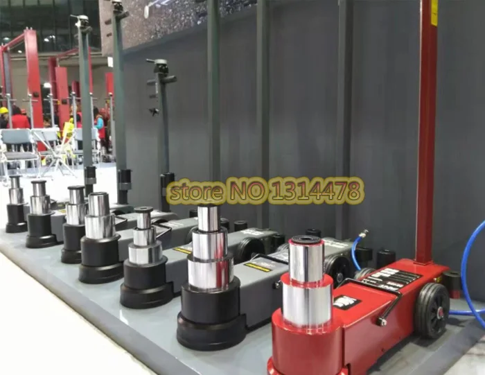 Пневматический домкрат 60 тонн Двухсекционный Автомобильный высококачественный