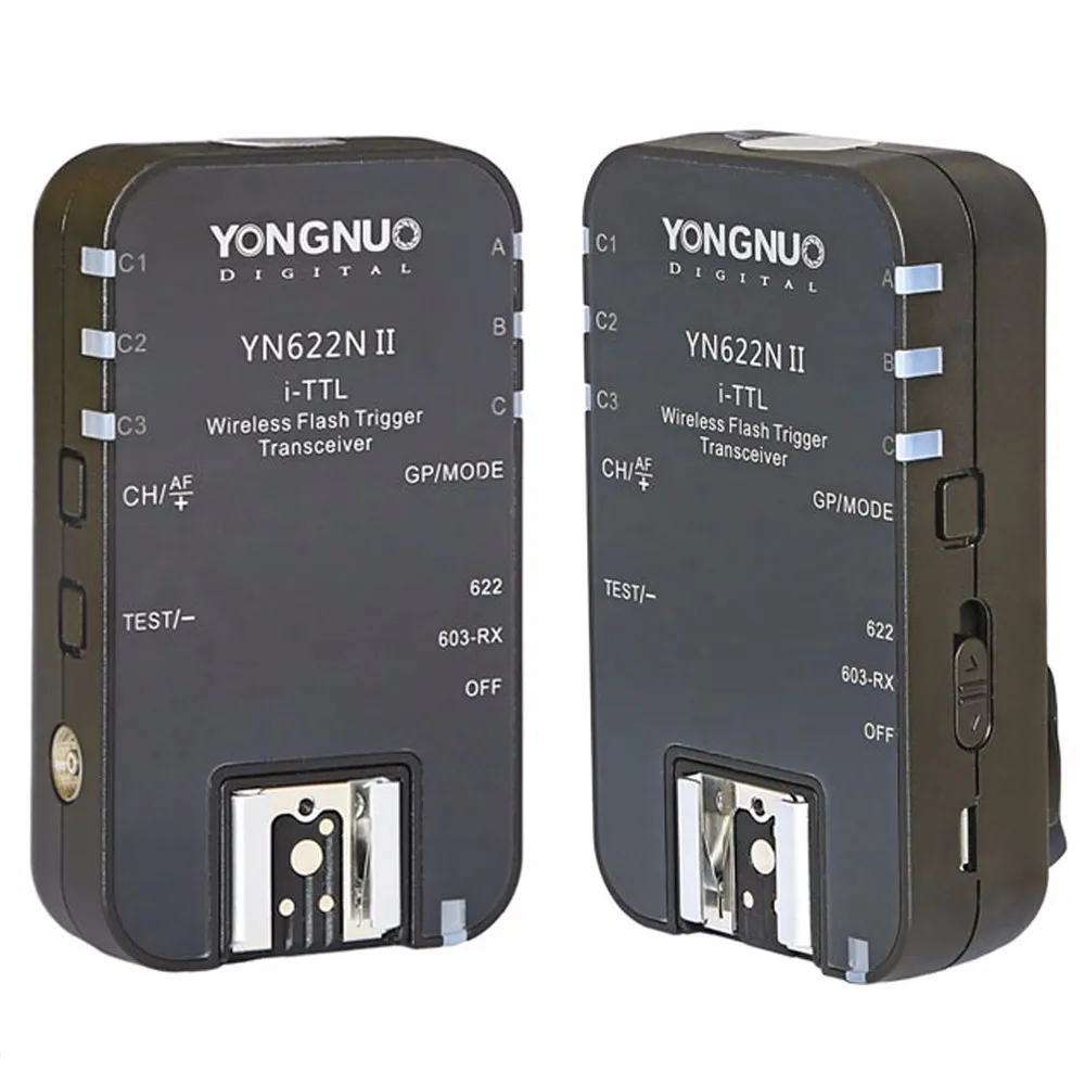 Беспроводная вспышка YONGNUO YN 622N II YN622N TTL для Nikon D800 D700 D600 D610 D300|flash trigger set|flash canontrigger