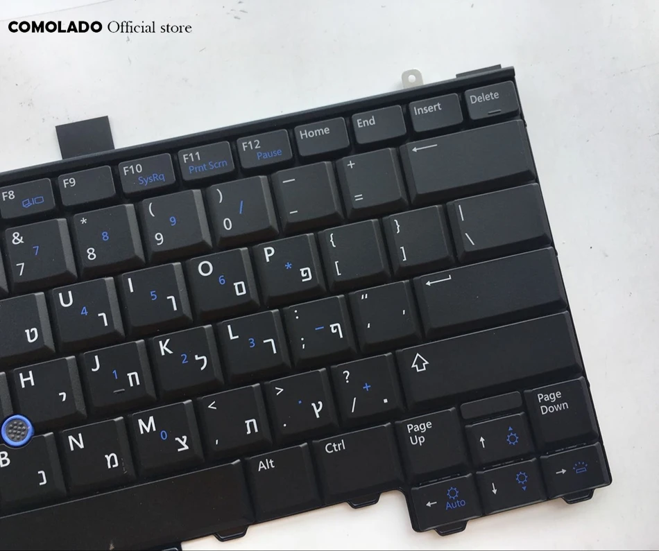 HB Иврит клавиатура для DELL Latitude E4310 E4200 PP13S 0P6VGX с подсветкой Раскладка | Компьютеры и