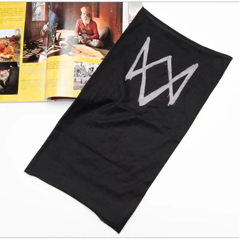 Мужская черная маска для лица игровые сторожевые таймеры 2 WD2 Косплей Маркус