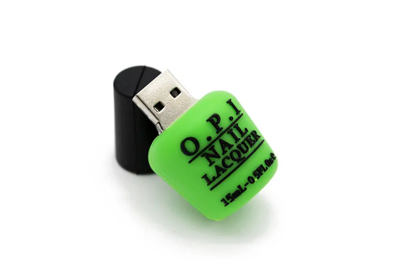 JASTER USB 2,0 лак для ногтей в мини-флаконах флеш-накопитель инновационный U диск 4 ГБ 8 ГБ 16 ГБ 32 ГБ 64 ГБ usb флеш-накопитель