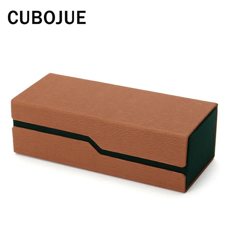 Складные однотонные солнцезащитные очки Cubojue большой футляр для очков большие