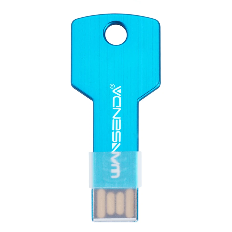 Флэш накопитель wansenda флэш ключ привода флеш карта 16 ГБ USB 2 0 металлическая Флешка