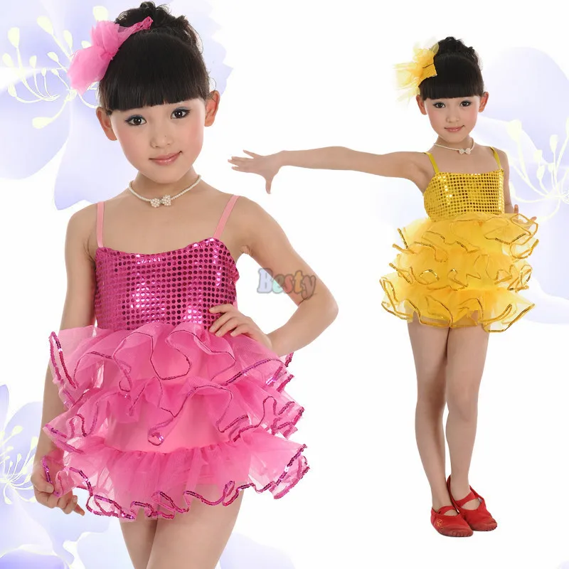 Children Ballet Dress Female Child Kids Performance Wear Skirt Dance Girls Costume Clothing F43 | Тематическая одежда и