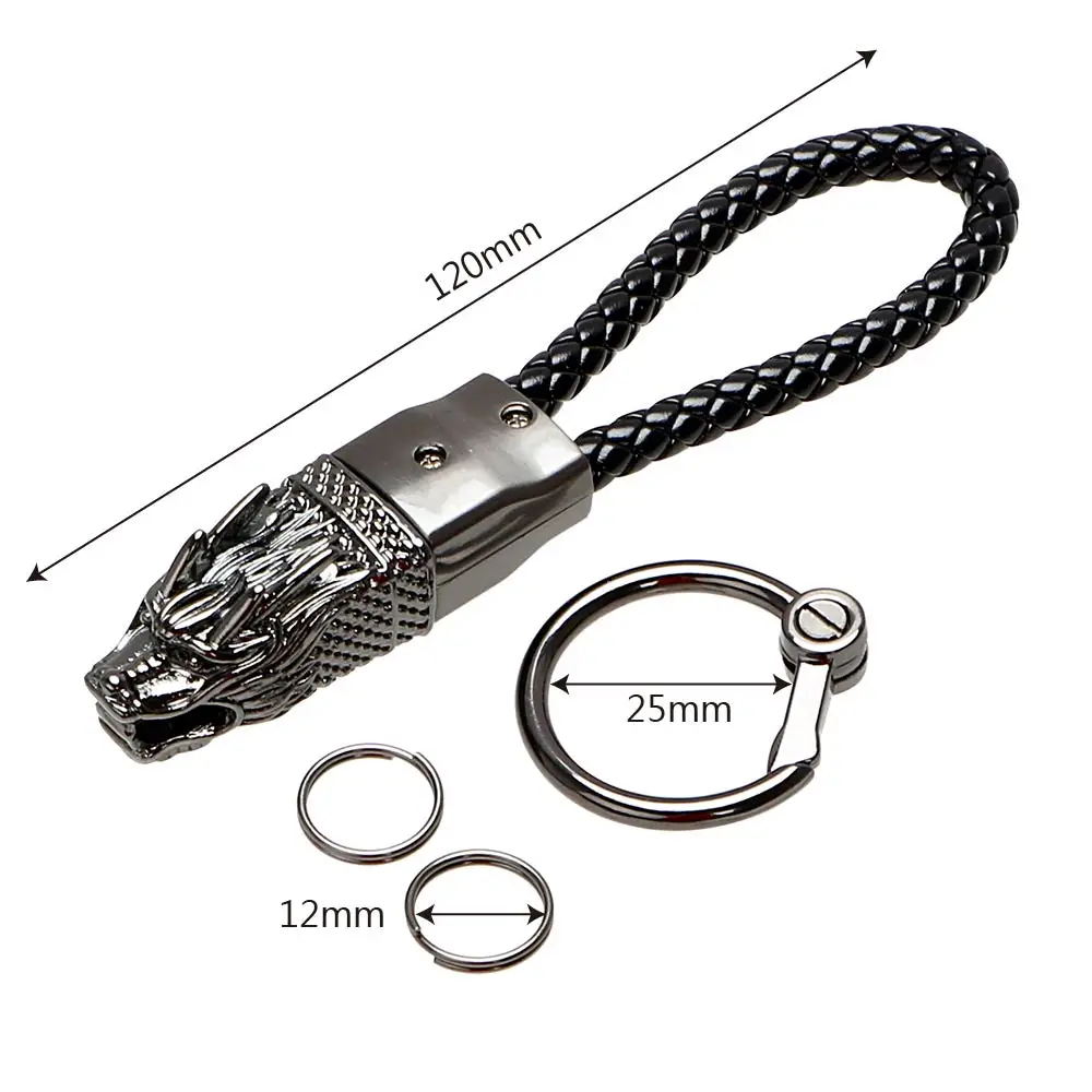 FORAUTO кожаный шнур автомобильные Брелки Подвеска интерьерные аксессуары