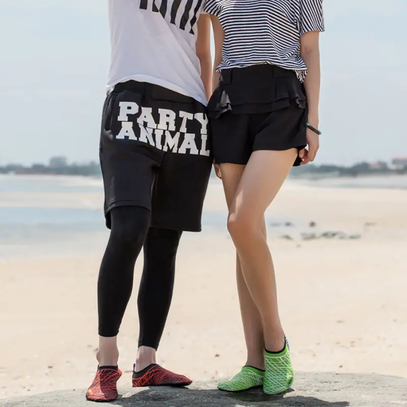 Летние Для мужчин и женщина для носки Босиком тонкие водонепроницаемая обувь в