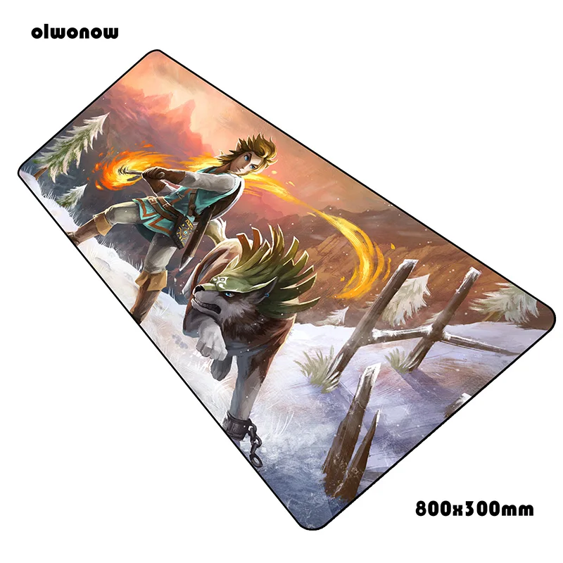 Zelda Коврик для мыши 800x300x2 мм коврики горячие продажи компьютерная мышь коврик игровые аксессуары милые большие игровые коврики и чехлы игры pc gamer