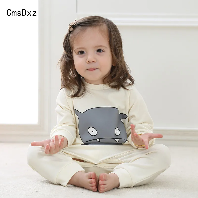 Cmsdxz 2017 Infantil осенняя одежда для детей из хлопка новорожденных Комбинезоны малышек