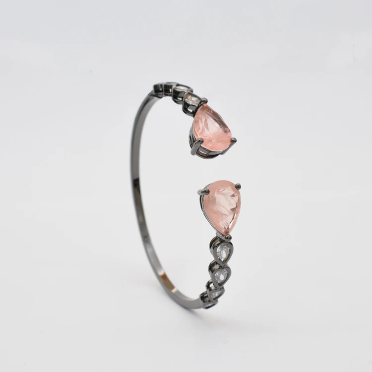 Роскошный очаровательный дизайнерский браслет из циркона для женщин прекрасное