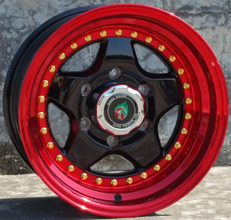 Автомобильные диски из сплава Bear 15 дюймов 15x8 0 4x100 4x114 3|Диски колёсные| |