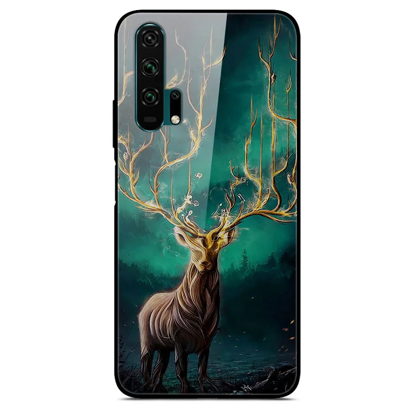 38 Чехол из закаленного стекла для huawei Honor 20, чехол для huawei Honor 20 Pro, чехол Honor20 Pro 6,26" - Цвет: 38