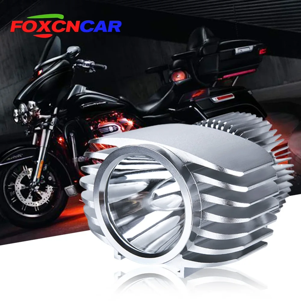 Foxcncar светодиодный Moto rcycle головной светильник сверхконцентрированное 10 Вт 15 1500LM