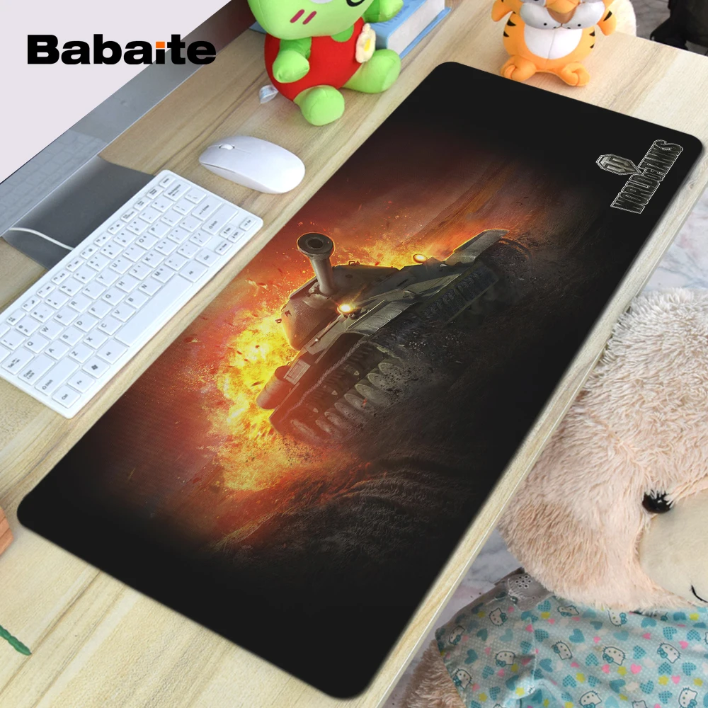 Игровой коврик для мыши Babaite игровой компьютерный ноутбука с изображением мира