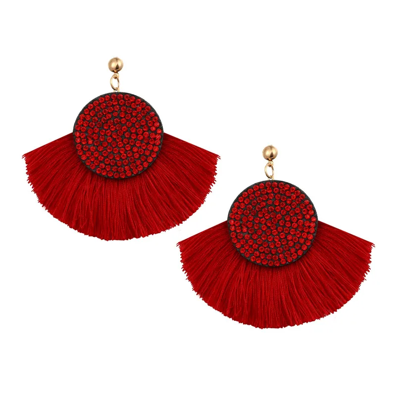 ZOSHI Bohemian Earring Long Tassel Drop Earrings For Women Girl 2020 Fashion Seed Beads Cheap Brincos Female Jewelry | Украшения и