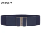 Ремень широкий женский в винтажном стиле, модный дизайнерский пояс для джинсов, эластичный вечервечерние пояс для костюма, черный подарок для женщин