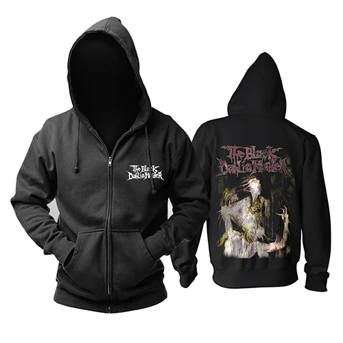 Bloodhoof The Black Dahlia Murder dead core metal core поп-рок музыка черный хлопок Толстовка Азиатский размер - Цвет: 6