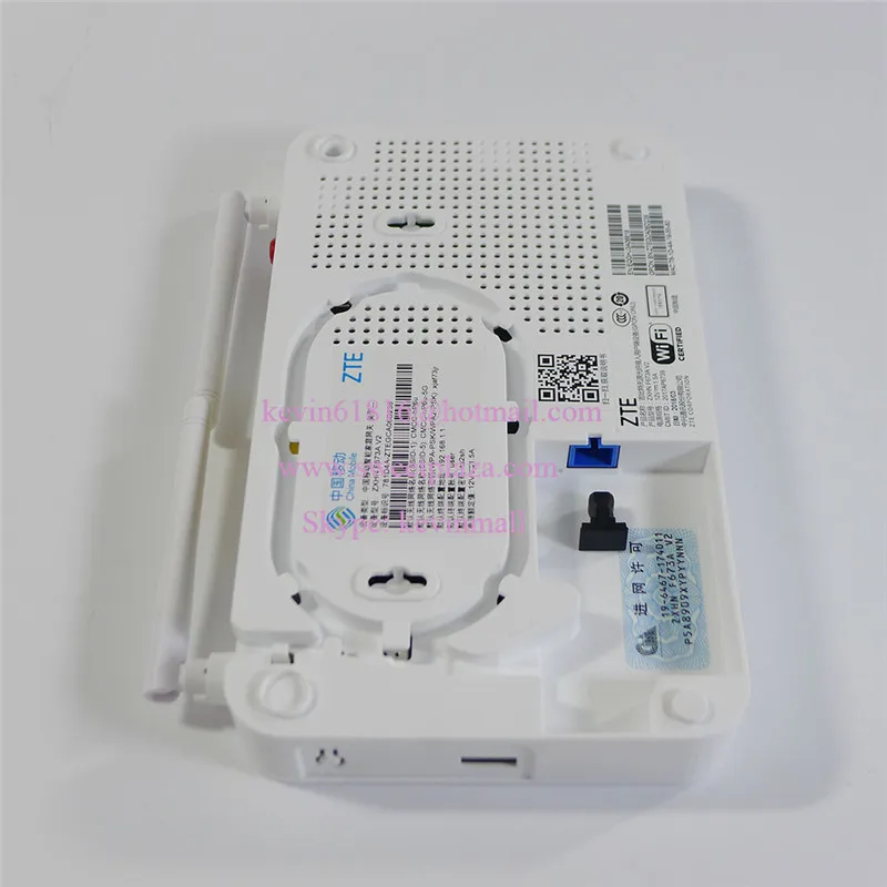 Z TE ZXHN F673A V2 GPON ONU беспроводной маршрутизатор 4GE+ 1tel+ двухдиапазонный 2,4G 5 ГГц wifi, китайская версия