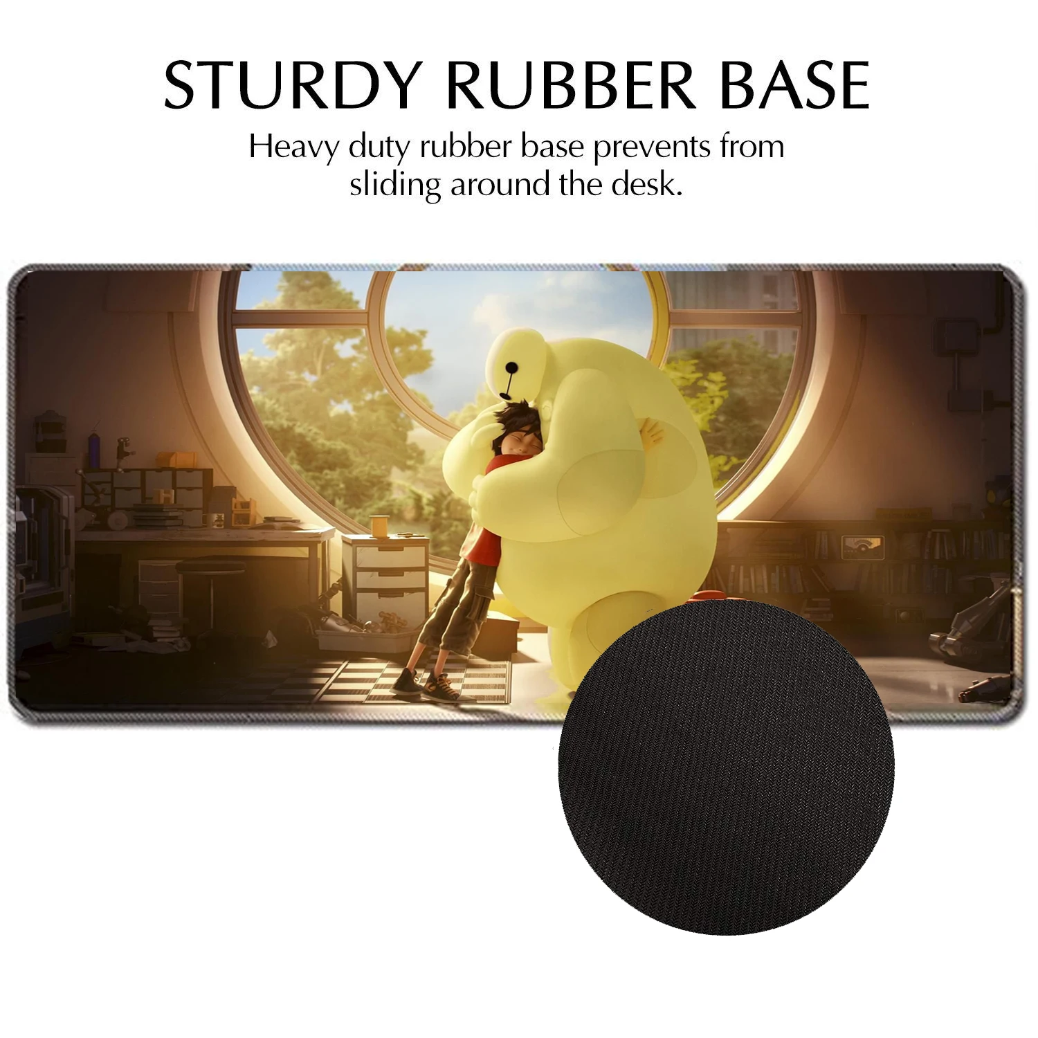 Большой игровой коврик для мыши 30*80 см Противоскользящий большого размера из