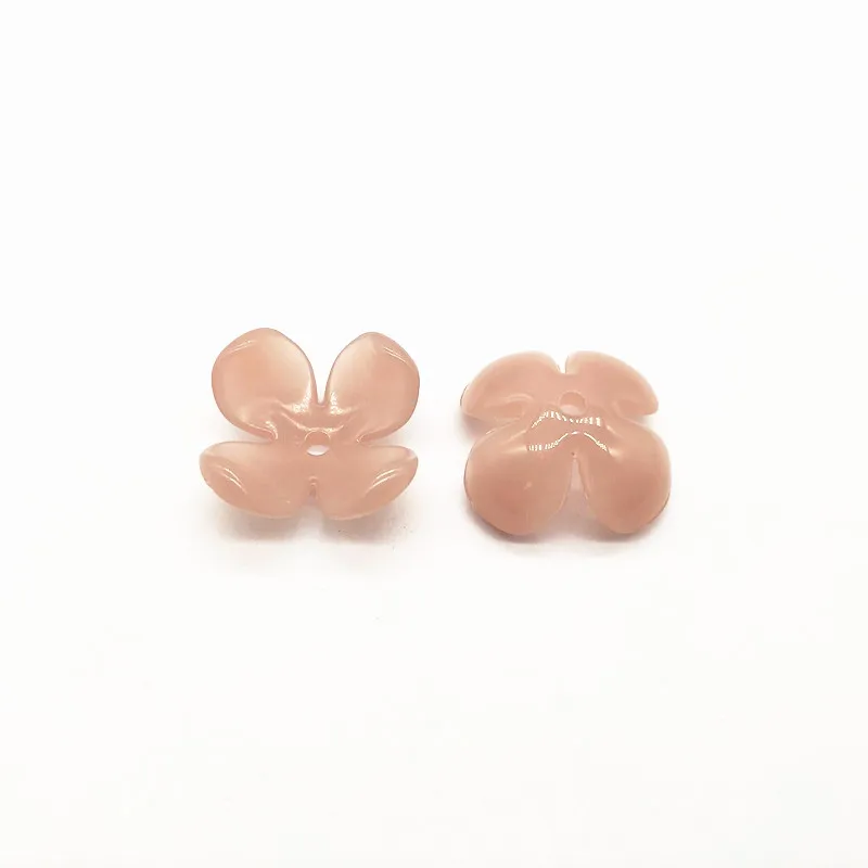 pink Новое поступление! 23 мм 100 шт Акриловые соединители для ручной работы детали для серег, аксессуары для волос, ювелирные изделия и компоненты - Цвет: pink