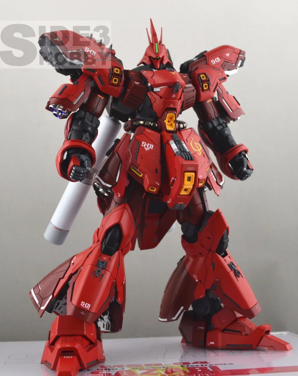Боковая 3 переделка набор переделки GK для MG 1/100 MSN 04 Sazabi Ver. Ka Gundam модель мобильного