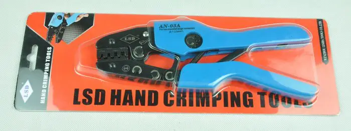 AN-03A hand crimping tool for open barrel terminals 1-2.5mm2 non-insulate terminal crimper | Инструменты
