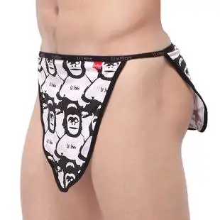 

Comfortable breathable uzhot 100% home cotton panties loose panties gay panties 11003