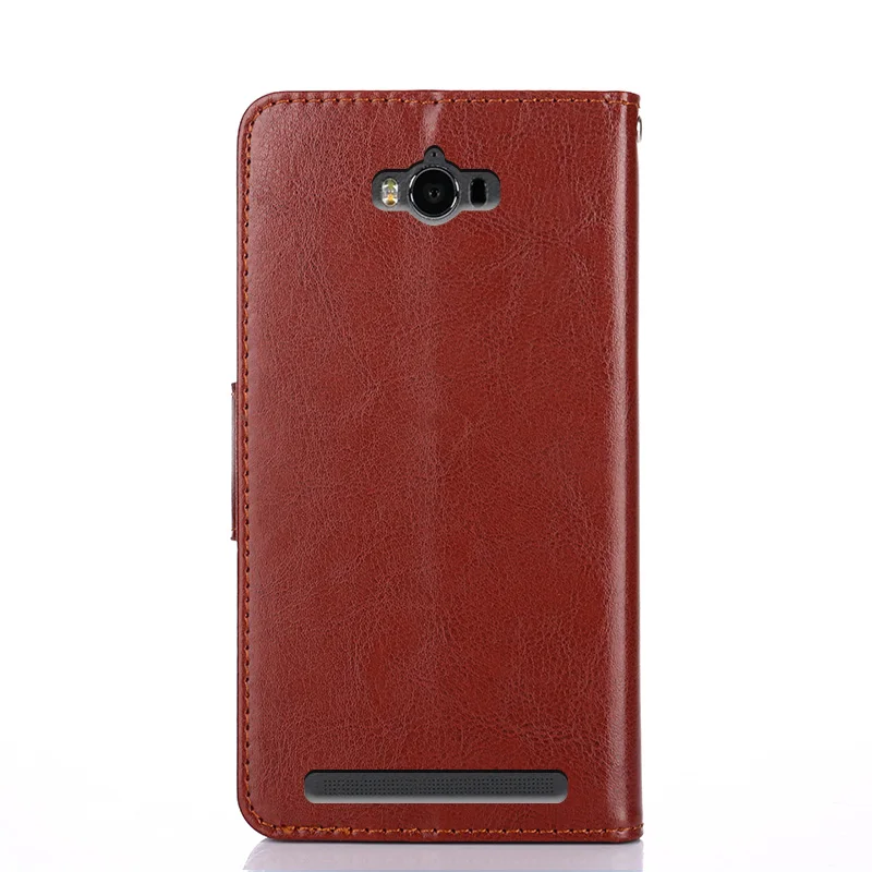 Чехол кошелек в винтажном стиле для Asus Zenfone Selfie ZD551KL Max ZC550KL из искусственной кожи