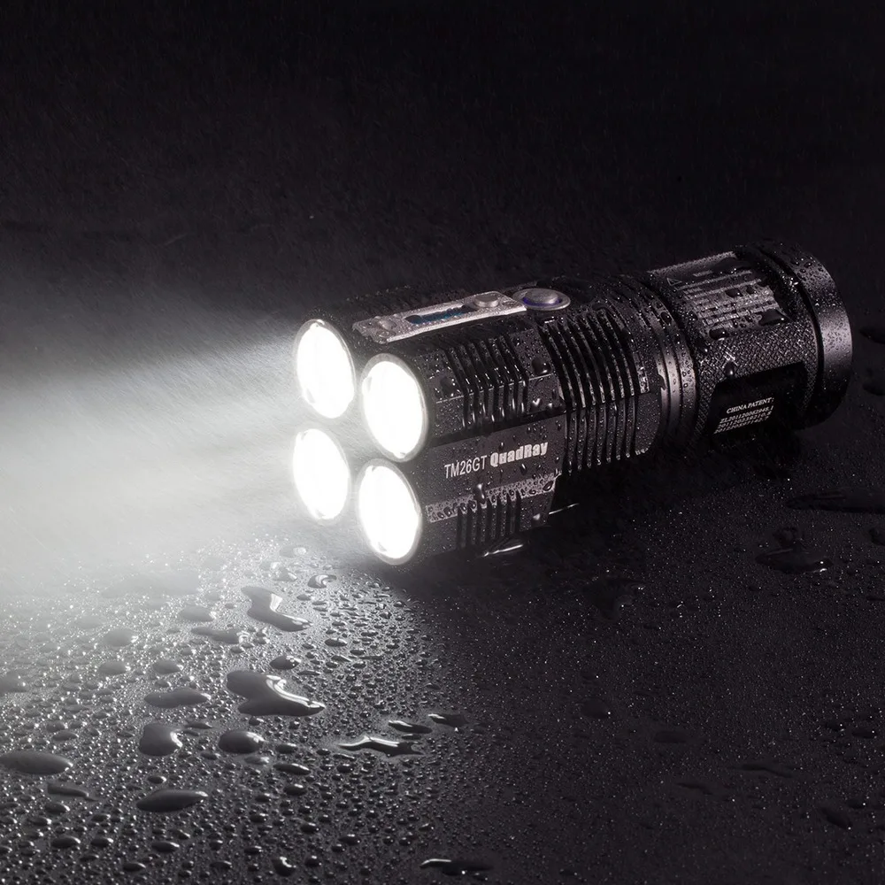 Оптовая продажа NITECORE TM26GT крошечный Монстр 704 м Луч расстояние OLED дисплей 3500LM 4LED